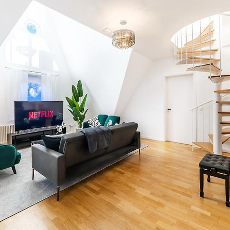 Nestup - 130 Qm Maisonette-Penthouse - Dachterrasse Mit Exklusivem Panoramablick Ганновер Экстерьер фото