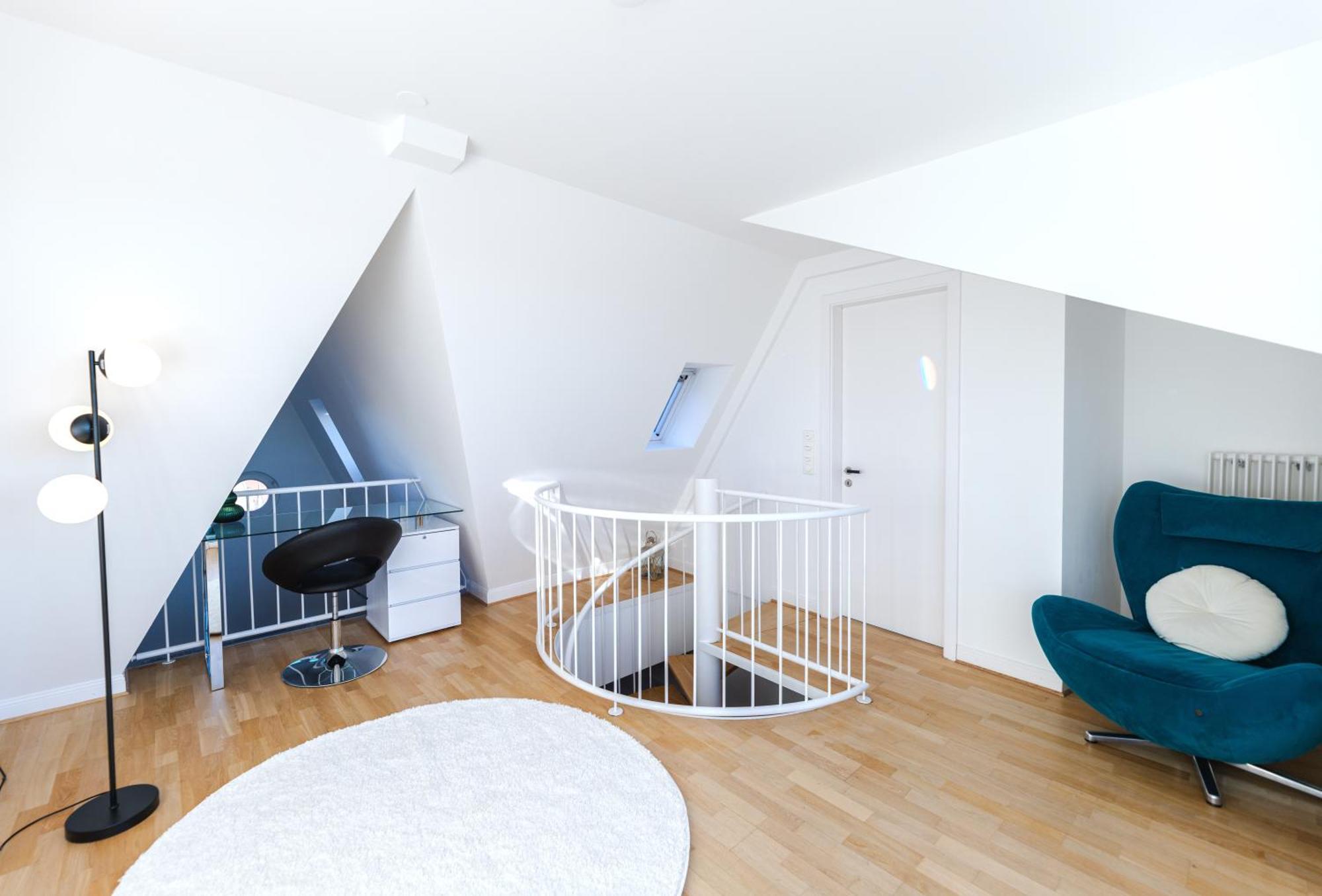 Nestup - 130 Qm Maisonette-Penthouse - Dachterrasse Mit Exklusivem Panoramablick Ганновер Экстерьер фото